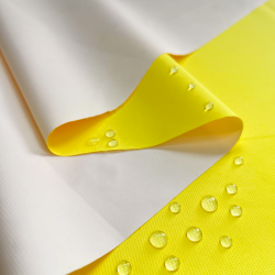 Водонепроницаемая Дышащая Мембранная ткань PU 10'000, цвет Жёлтый (на отрез)  в Новосибирске